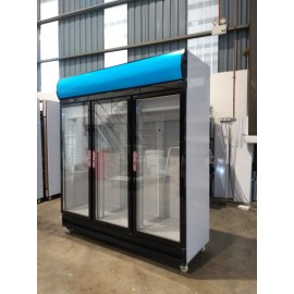 3 DOOR CHILLER BLACK WF 03